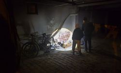 Eskişehir’de garaj yangını paniğe neden oldu