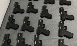 19 kaçak tabanca ele geçirildi