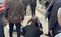 Aracın çarptığı yaşlı adam yaralandı