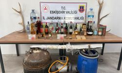 Eskişehir'de kaçak alkol ele geçirildi!