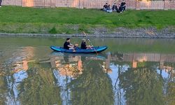 Gençlerin kano keyfi