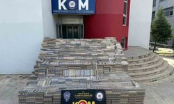 127 Bin paket kaçak sigara ele geçirildi