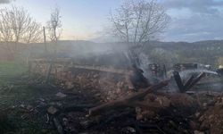 2 Katlı ev alevlere teslim oldu