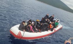 Bodrum'da 40 düzensiz göçmen yakalandı: 2 gözaltı