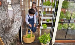 Eskişehir'de küçük ellerin ilk hasadı!