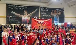 Cimnastikte 23 Nisan coşkusu