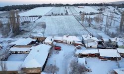 Eskişehir’de sürpriz kar!