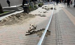 Hamamyolu'nda onarım çalışması