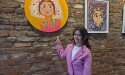 Minik ressamdan büyük başarı!