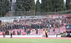 Taraftar 90 dakika boyunca destek verdi