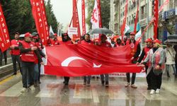 Yoksulluk ve adaletsizlik için yürüdüler...