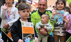 Polislerden miniklere önemli eğitim