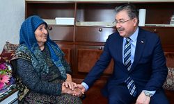 Ayşe teyzeye anlamlı ziyaret