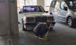 Eskişehir'de katlı otoparkta panik!