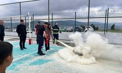 Bilecik'te çocuklara yangın eğitimi