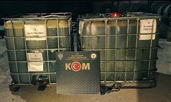 Bin 900 litre kaçak akaryakıt ele geçirildi