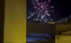 Gece yarısı patlatılan havai fişekler tepki çekti
