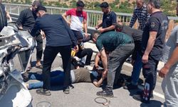 Kurban kesimi sonrası kaza: 5 yaralı
