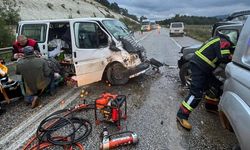 Trafik kazası: 6 yaralı