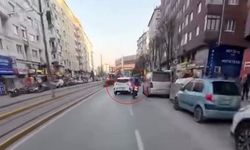 Kamera çekiyor mu dedi kaza yaptı...