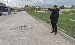 Kaza riski mahalleliyi tedirgin etti