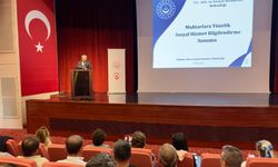 Kadına yönelik şiddetle ilgili bilgilendirildi