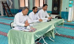 Din görevlileri Reşadiye Camii’nde yarıştı