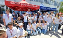 Öğrencilerden örnek davranış...