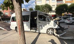 9 kişinin yaralandığı kazanın güvenlik kamerası görüntüleri ortaya çıktı