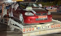 Odunpazarı’nda sıra dışı nişan konvoyu