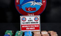 Motosiklette 4 kilo esrar ele geçirildi