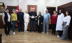 Başkan Kurt'u ziyaret ettiler
