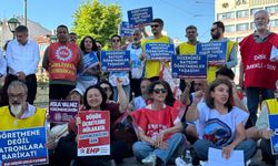 Eskişehir'deki öğretmenlerden Ankara'ya destek