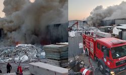 Eskişehir'de geri dönüşüm tesisinde yangın!