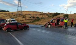 Eskişehir yolunda korkutan kaza!