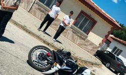 Panelvan araç ile motosiklet çarpıştı: 1 yaralı