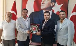 Kaymakam Temel'e hayırlı olsun ziyareti