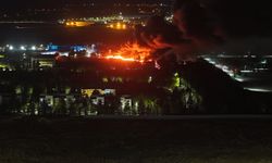 TEI'de korkutan yangın!