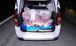 877 kilogram kaçak sakatat ele geçirildi
