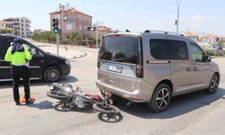 Motosiklet kazası: 1 yaralı