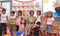 Başkan Ünlüce çocukların mutluluğuna ortak oldu