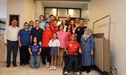 Başkan Ünlüce sporcularla buluştu