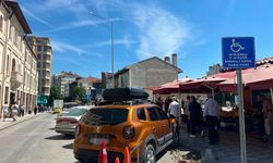 Engelli park yerini işgal ettiler