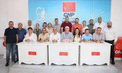 CHP Eskişehir'den ilçe başkanlarına destek ziyareti