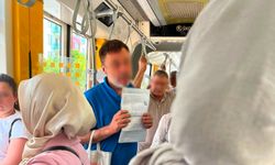 Tramvayda duygu sömürüsü!