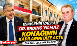 Valilik Konağı'nda keyifli sohbet: Vali Erdinç Yılmaz başarı hikayesini anlattı...