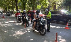 Eskişehir'de motosiklet denetimde 600 bin TL ceza kesildi!