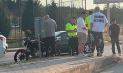 Eskişehir’de motosiklet kazası: Sürücü yaralandı