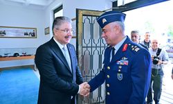 Hava Korgeneral Erdoğan Gür’den Vali Dr. Erdinç Yılmaz’a ziyaret