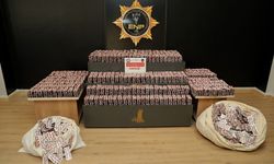 Daireye giren polis ekipleri 53 bin 941 sentetik ecza buldu!